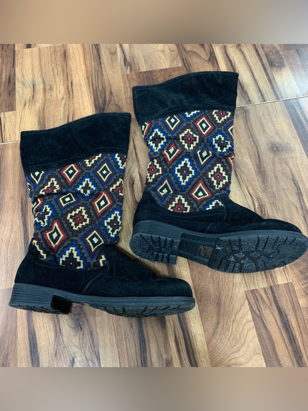 MUK LUKS WOMEN'S SLOUCHY KNIT FASHION WINTER BOOTS VARIOUS COLORS